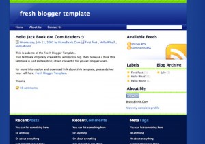 fresh-blogger-template