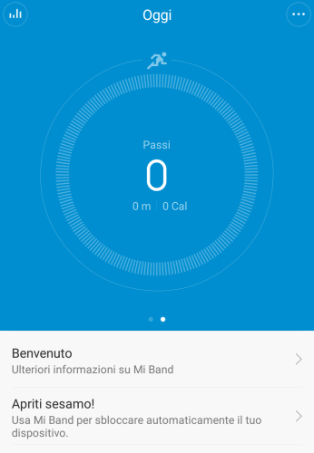 Unboxing Mi Band 1S - app